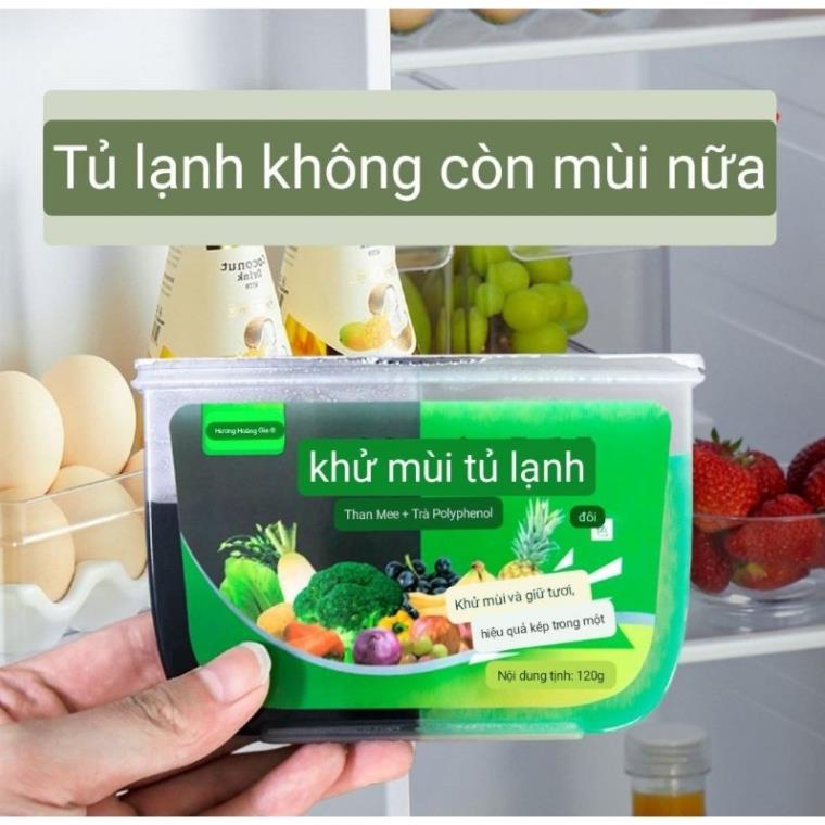 Hộp khử mùi tủ lạnh nhật than hoạt tính