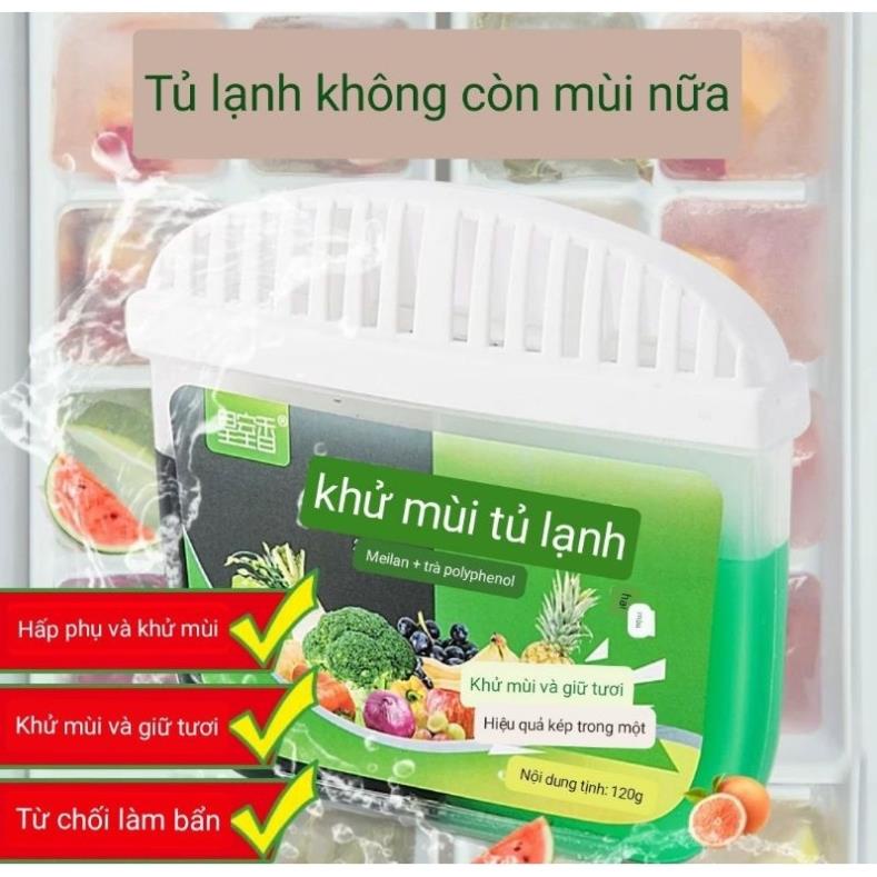 Hộp khử mùi tủ lạnh nhật than hoạt tính