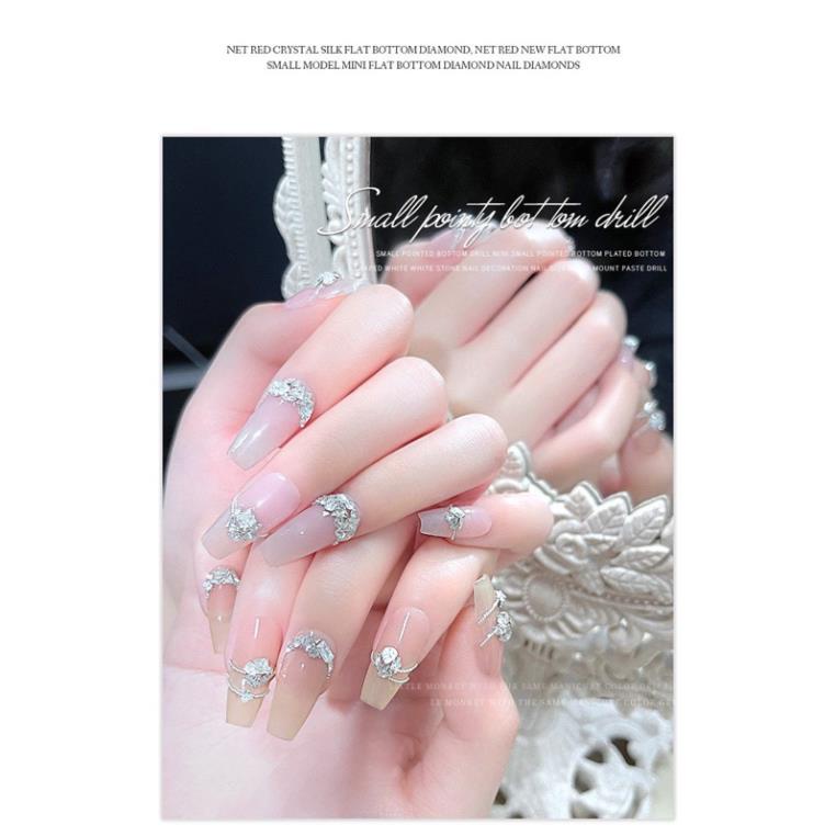 Set đá khôi mini , đá khối mini chạy viền mix hình, siêu hot 2023, phụ kiện nail chính hãng