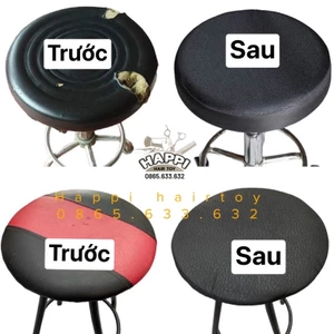 ❌Bán Buôn❌Bọc ghế thợ cắt tóc chân xoay, ghế đôn gội đầu, ghế thợ Spa