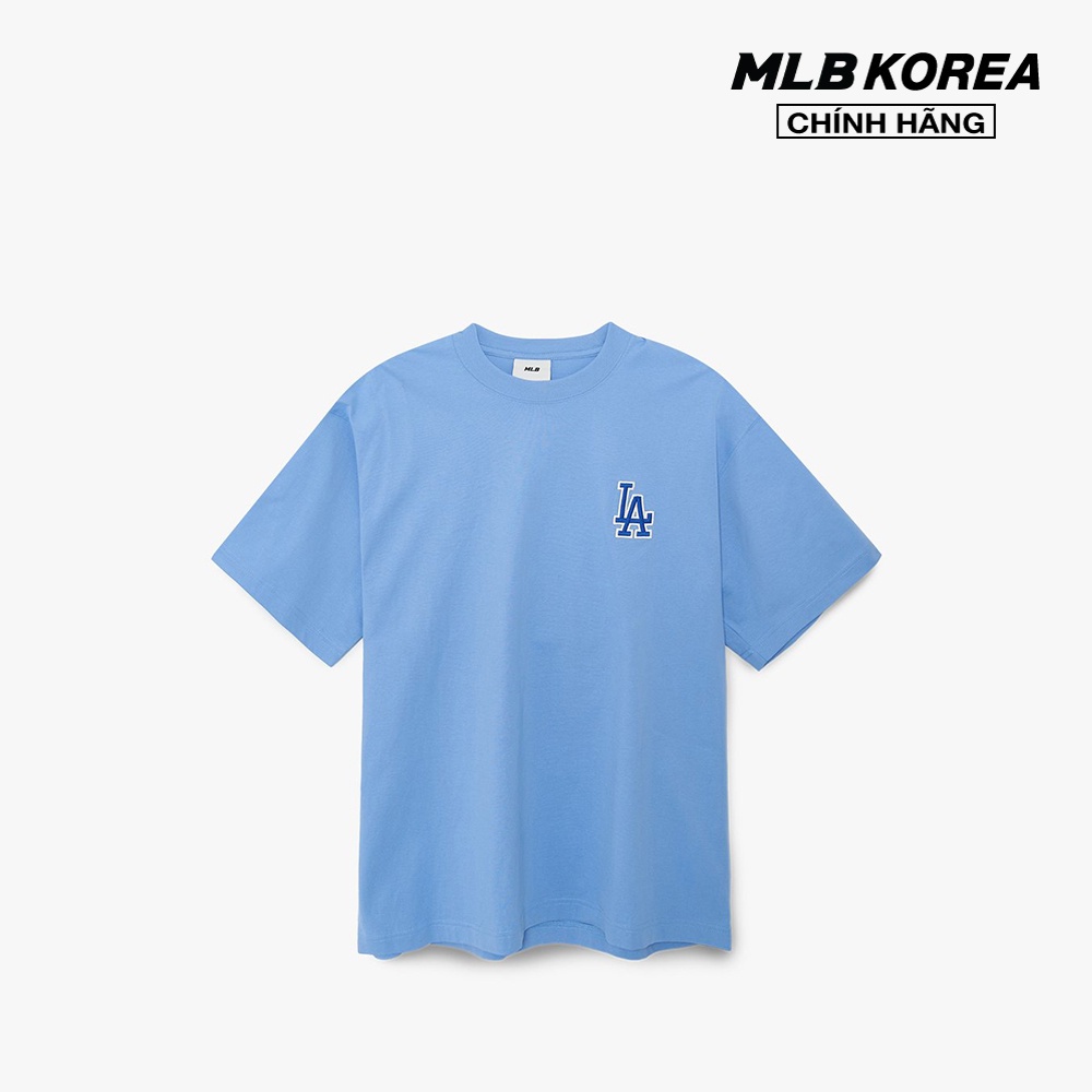 MLB Korea Unisex Street Style Logo T-Shirts (3ATSI0133-07SBL