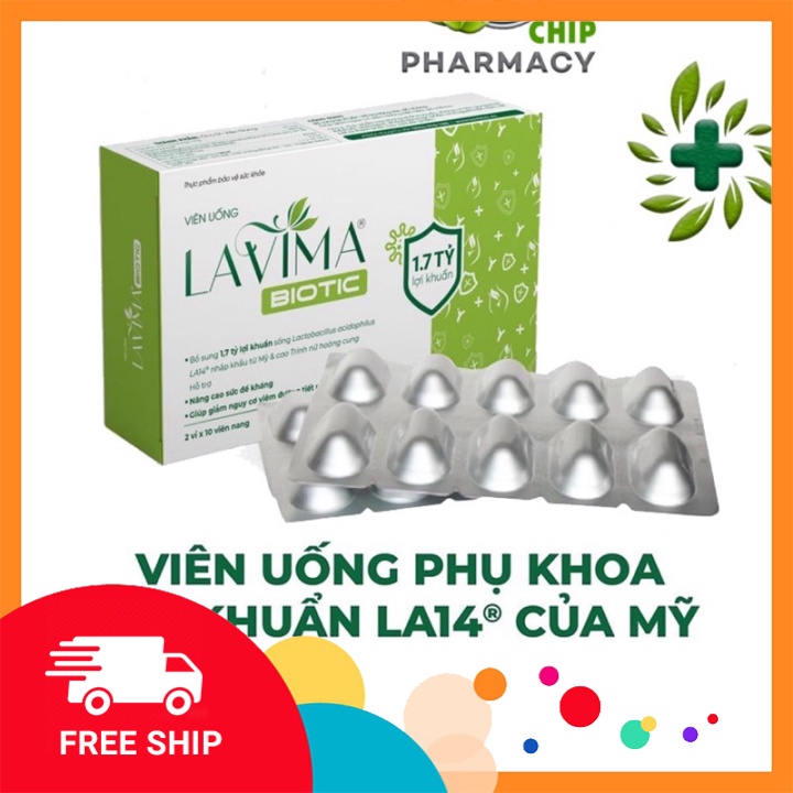 [ RẺ VÔ ĐỊCH ] Lavima Biotic men vi sinh viên uống cho phụ nữ CHÍNH HÃNG