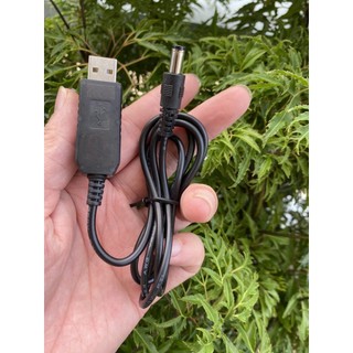 02 cái Dây cắm USB từ  5V-12V 1A dành cho  Hộp xoay-Hộp tích cót-Hộp Lắc đồng hồ cơ-Winder watch