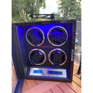 Bảng mạch Cảm ứng 2-4-6-8-12 xoay (Cụm Cảm ứng+Remote+mạch) dành cho Hộp xoay-Hộp tích cót đồng hồ cơ-Winder Watch