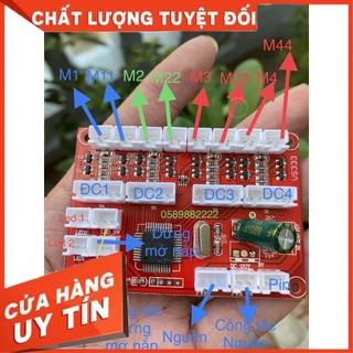 Bảng mạch hộp 4-6-8 xoay Có đèn Led + Dừng mở nắp dùng cho Hộp xoay đồng hồ cơ