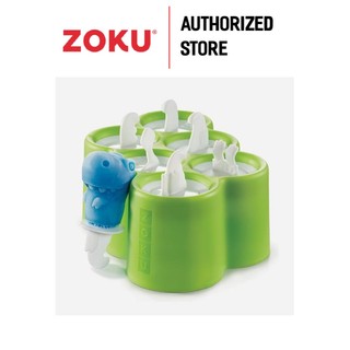 Bộ khuôn làm kem Dino - 6 khuôn - ZOKU ZK130 - GOJOY VN Phân Phối Chính Hãng