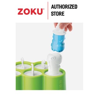 Bộ khuôn làm kem Dino - 6 khuôn - ZOKU ZK130 - GOJOY VN Phân Phối Chính Hãng