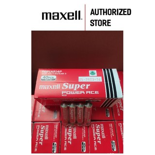 Pin Super Ace AA vỉ 4 viên MAXELL R6P(AR)4P Hàng chính hãng
