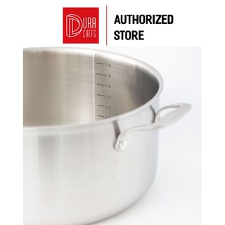 Nồi Inox bếp từ cao cấp DURACHEFS 30cm- Hàng chính hãng, bảo hành 05 năm
