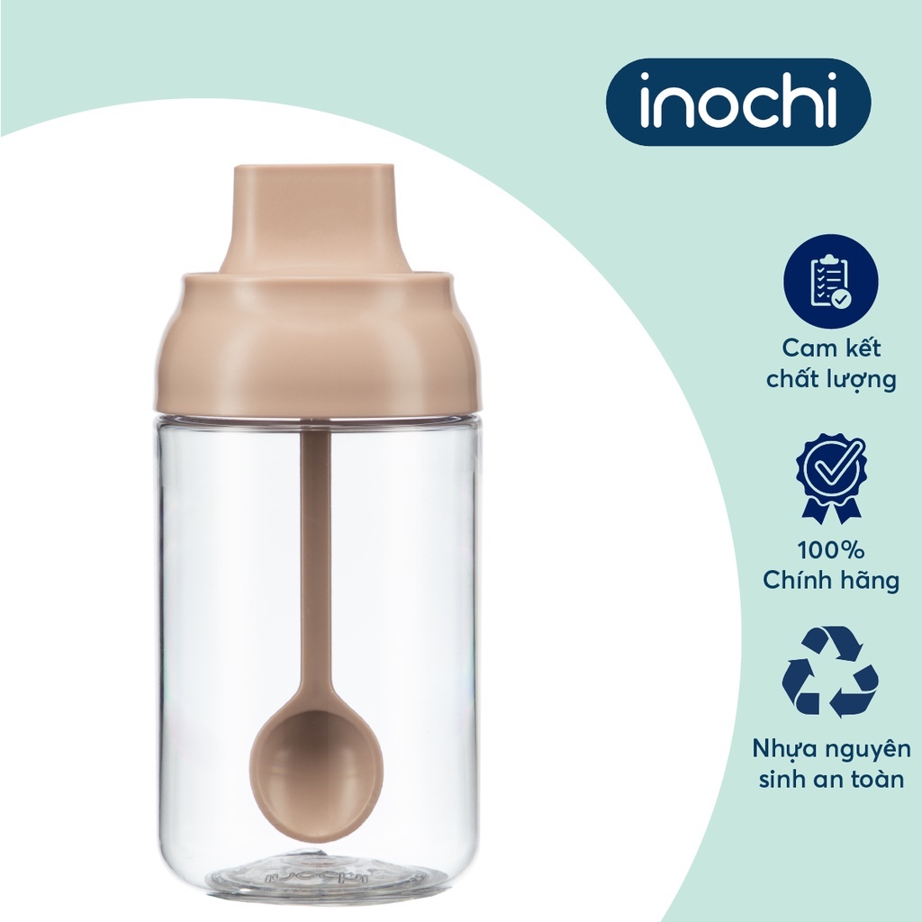 BỘ 2 LỌ GIA VỊ TRITAN Yoko Inochi - cao cấp, an toàn cho sức khỏe, có muỗng kèm theo, tiện lợi