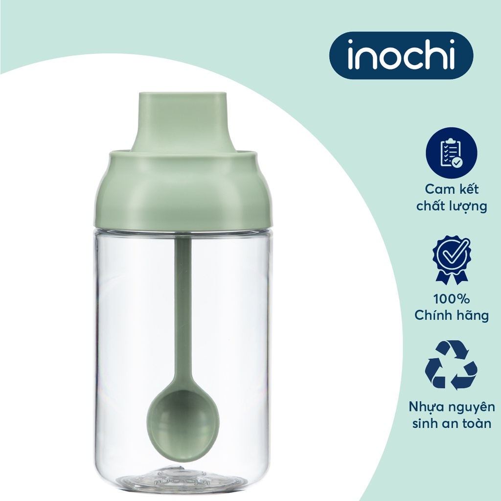 BỘ 2 LỌ GIA VỊ TRITAN Yoko Inochi - cao cấp, an toàn cho sức khỏe, có muỗng kèm theo, tiện lợi