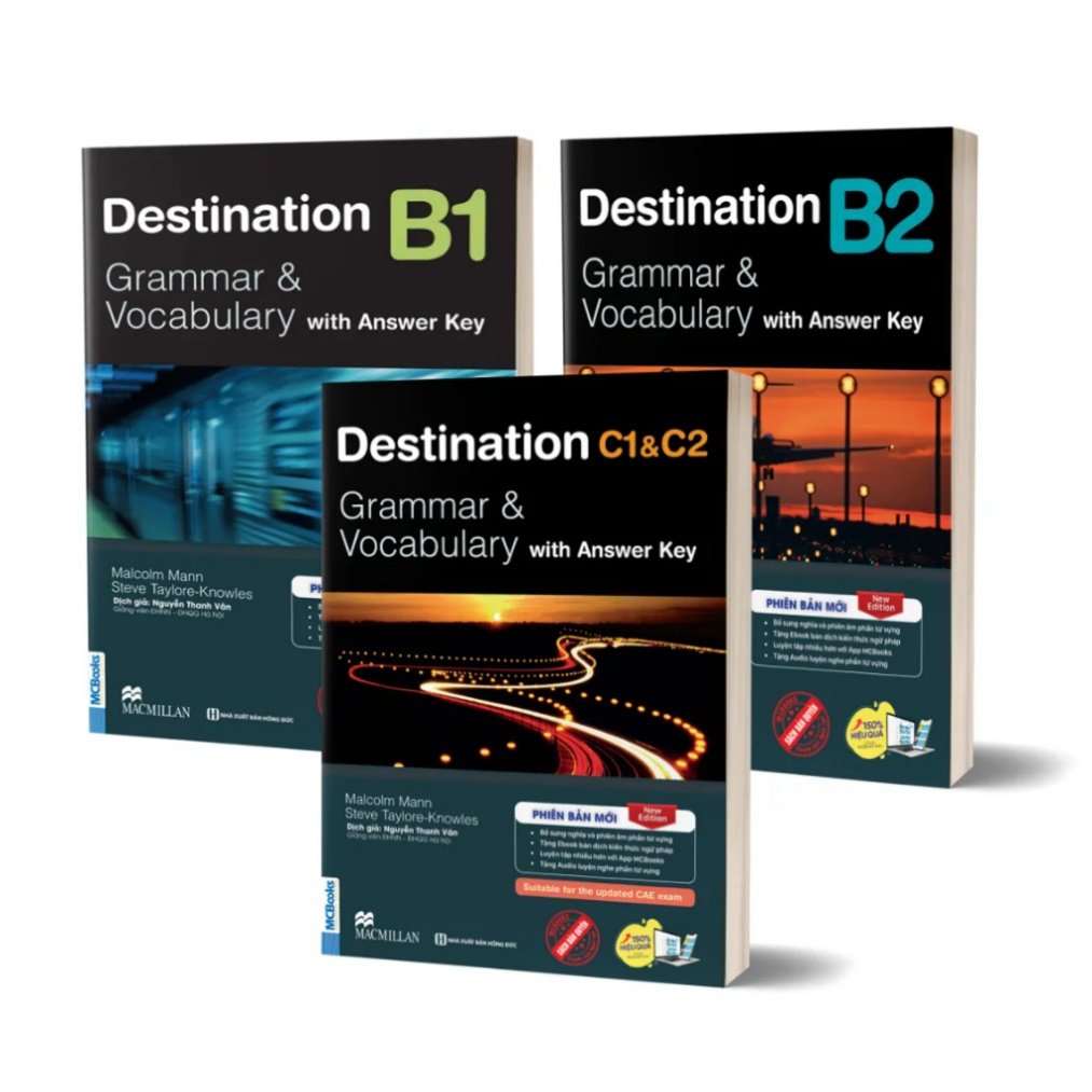 Sách Combo Destination Grammar And Vocabulary B1 B2 Và C1andc2 Bộ 3 Cuốn Shopee Việt Nam 5625