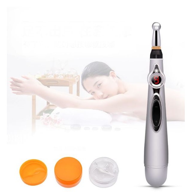 Bút ch.â.m c.ứ.u tr.ị l.i.ệ.u xung điện W 912 loại 3 đầu