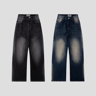 FNC BAGGY JEANS FADED WASH / QUẦN JEAN ỐNG RỘNG FUONERO CLUB