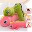 ❤️Sỉ Giá Xưởng❤️Gấu Bông Gối Ôm Khủng Long Đuôi Tim 2 Màu Xanh Hồng size 60 cm Siêu Mềm Mịn( Có Ảnh Thật)