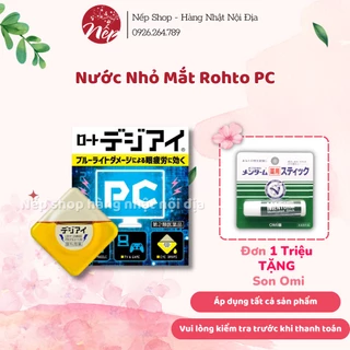 Nước Nhỏ Mắt Roto PC Giảm Tia Bức Xạ Từ Máy Tính Và Điện Thoại Nhật Bản