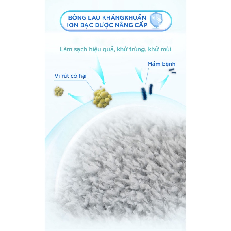Ảnh Bông lau cho thùng lau nhà MyJae 3 lần vắt kháng khuẩn 3