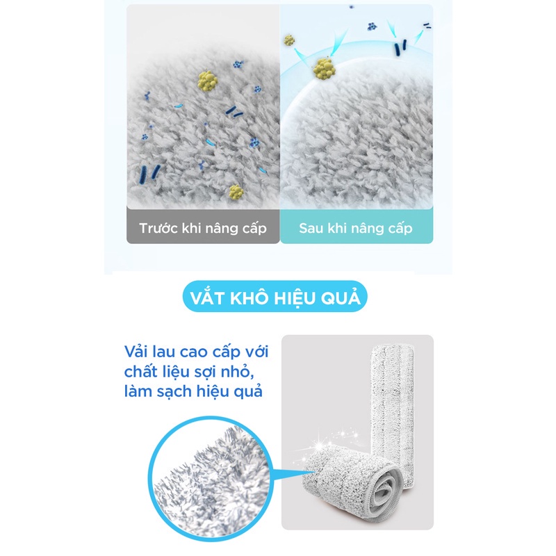 Ảnh Bông lau cho thùng lau nhà MyJae 3 lần vắt kháng khuẩn 4