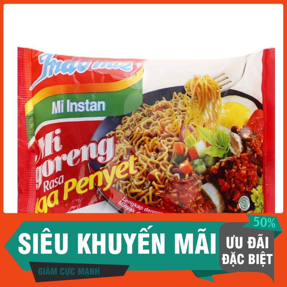HOT] [Siêu Sale] Thùng 40 gói mì xào khô indomie goreng - mix ngẫu