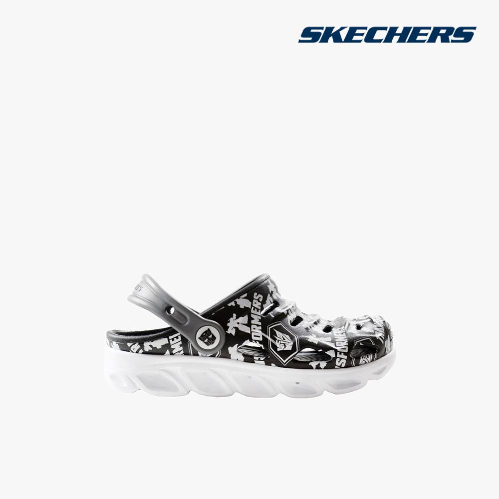 Giày lười bé trai Skechers Transformers Foamies Hypno Splash 407106L-BKMT