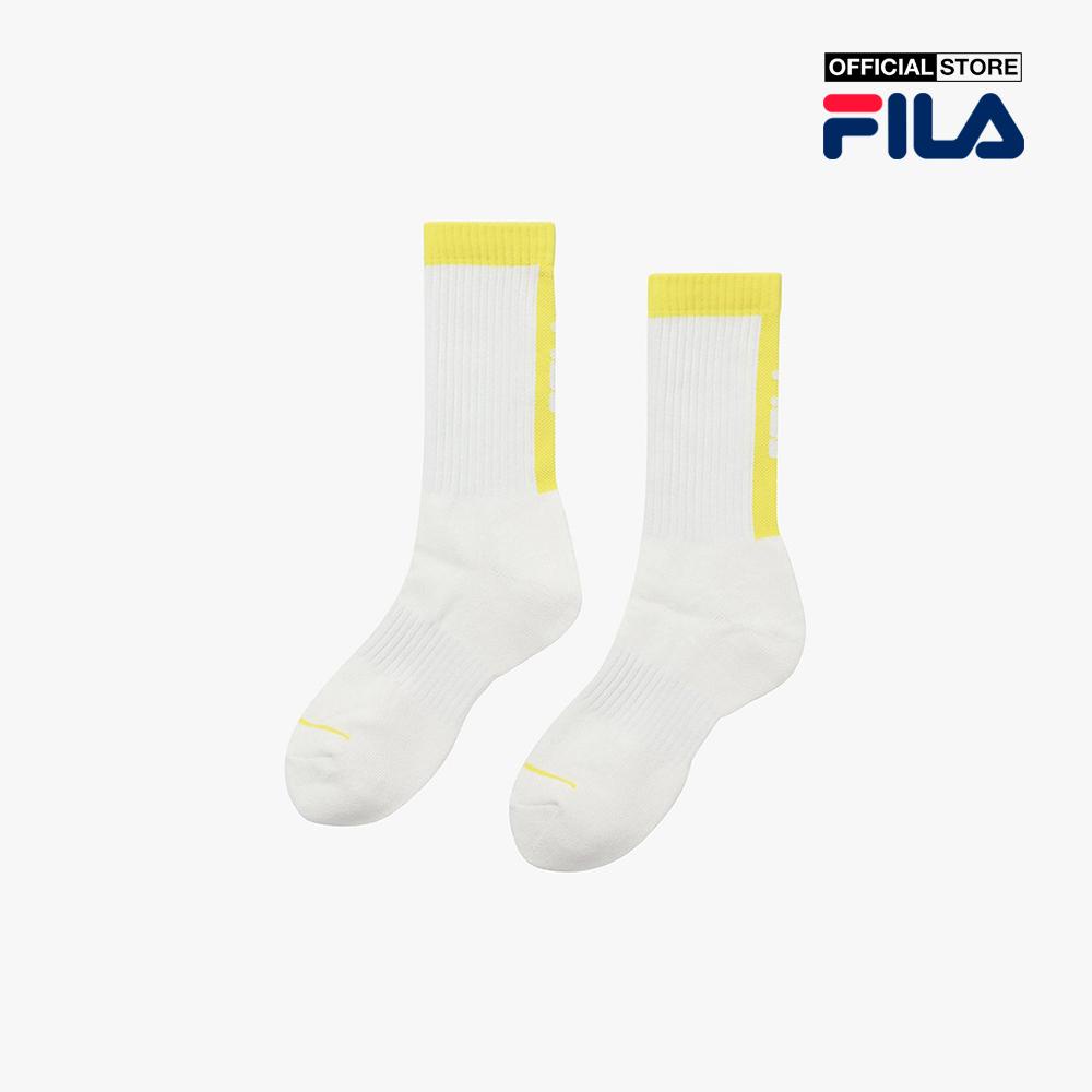 Vớ cổ cao unisex Fila hiện đại FS3SCF5252X-LLE