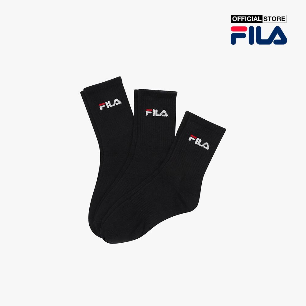 Vớ cổ cao unisex Fila thời trang FS3SCF5354X-BLK