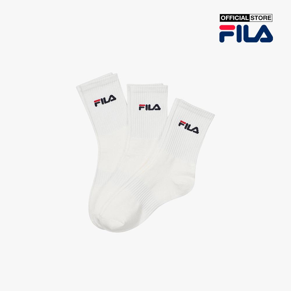 Vớ cổ cao unisex Fila thời trang FS3SCF5354X-OWH