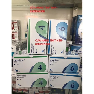 ❤ [HỘP 100 CÂY] Kim bánh ú/Chích tiểu đường/KIM Tiêm insulln Novofine 31G 6mm, ĐẦU KIM CHÍCH TIỂU ĐƯỜNG NovoFine 31G 6mm
