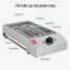 Bếp nướng điện 2800W chất liệu inox không gỉ, vệ sinh dễ dàng