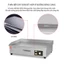 Máy làm bánh pancake 3000W gia nhiệt kép, chống dính teflon siêu bền