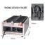 Máy làm bánh cá 3000W chất liệu inox không gỉ, vệ sinh dễ dàng