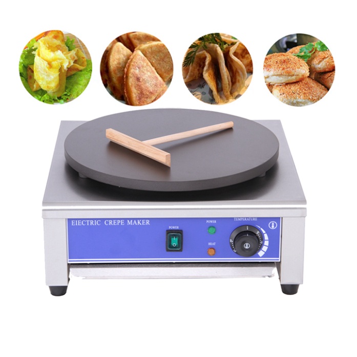 Máy làm bánh tráng 3000W chất liệu inox không gỉ, vệ sinh dễ dàng