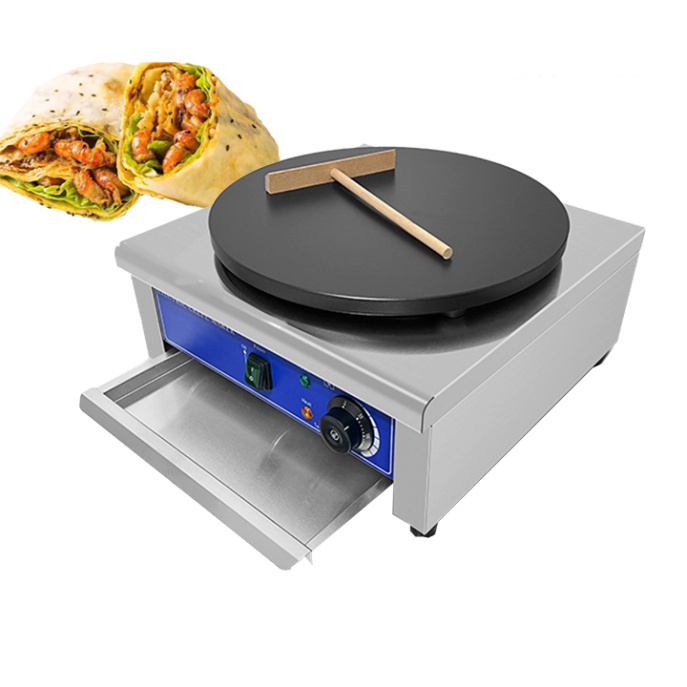 Máy làm bánh tráng 3000W chất liệu inox không gỉ, vệ sinh dễ dàng