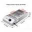 Bếp nướng điện 2800W chất liệu inox không gỉ, vệ sinh dễ dàng