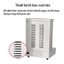Máy nướng thịt 2400W chất liệu inox không gỉ, vệ sinh dễ dàng