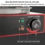 Máy nướng thịt 2400W chất liệu inox không gỉ, vệ sinh dễ dàng