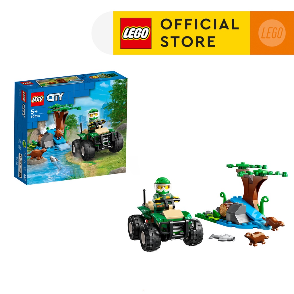 LEGO City 60394 Xe cứu hộ rái cá (90 Chi Tiết)