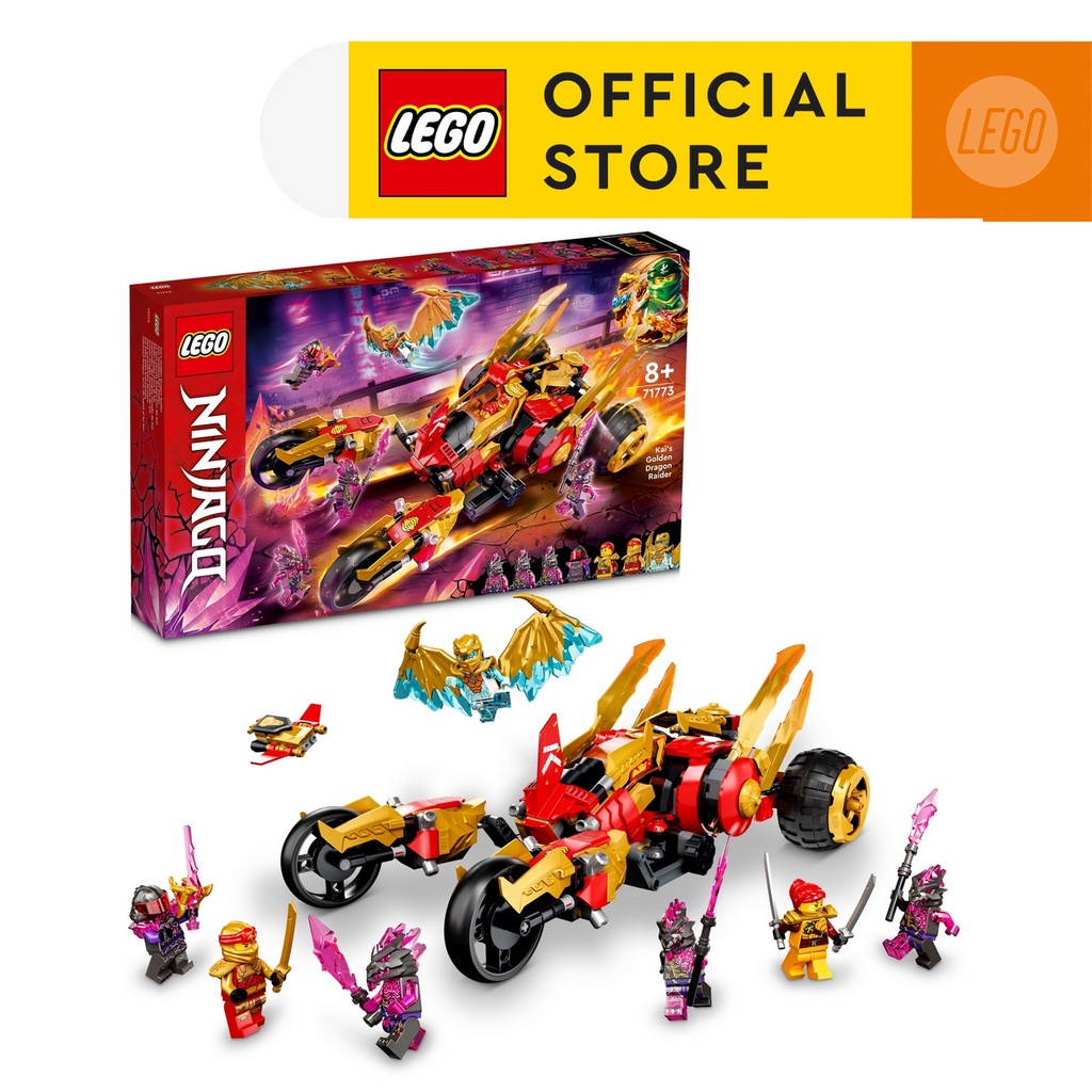 [Mã LIFEMC06DBAU giảm 50k đơn 350k] LEGO Ninjago 71773 Chiến xe rồng vàng của Kai (624 chi tiết)