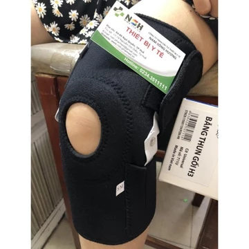 ✅ Đai Băng thun gối 2 nẹp gập duỗi H3 Orbe đai nẹp hỗ trợ co duỗi đầu gối H3 Orbe nam nữ băng thun gối h3 orbe FREESIZE
