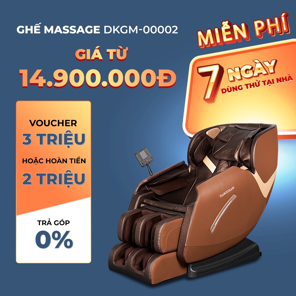 Ghế Massage Toàn Thân Daikiosan Dkgm 00002 Chế Độ Không Trọng Lực Công Nghệ Ai Scan Cơ Thể 3d 8741