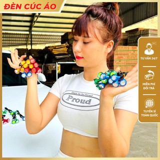 Đèn cúc áo trang trí 12v gồm 2 đèn không nháy