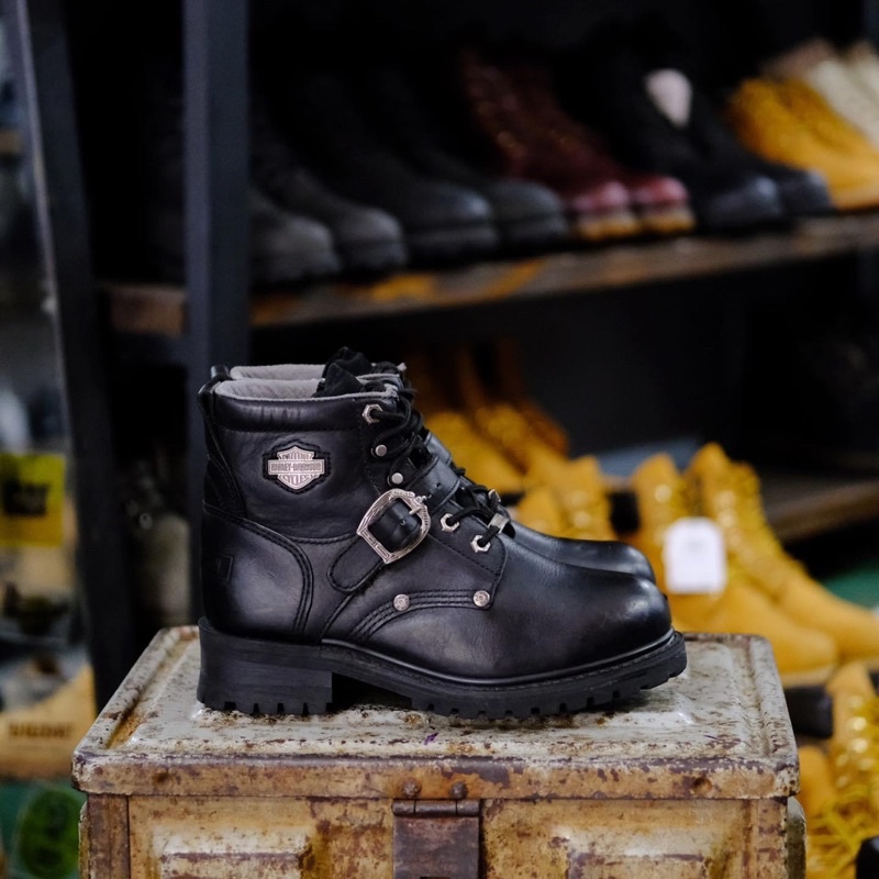 [ Size 37 ] Boots Harley Davidson - 2hand - Chính Hãng | Shopee Việt Nam