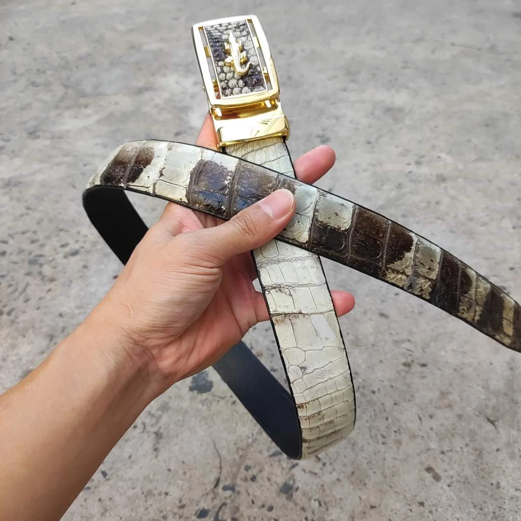 Nịt da cá sấu NGUYÊN THỦY