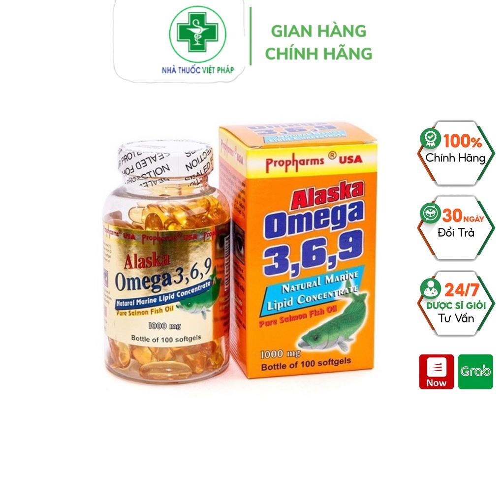 omega 3 6 9 của mỹ 100 viên