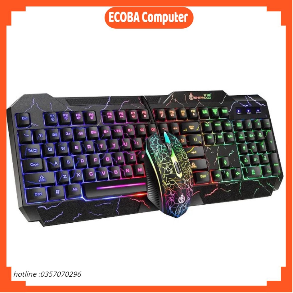 ( Xả kho ) 1000 Bàn phím chuột led chơi game giả cơ Zornwee Shipado ...