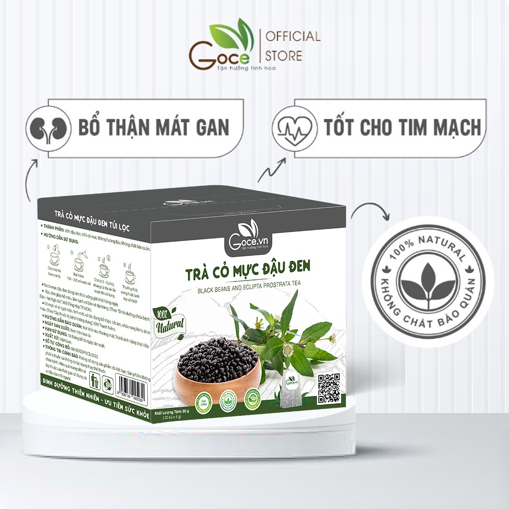 Thời gian ngâm trà cỏ mực đậu đen để đạt hiệu quả tốt nhất là bao lâu?
