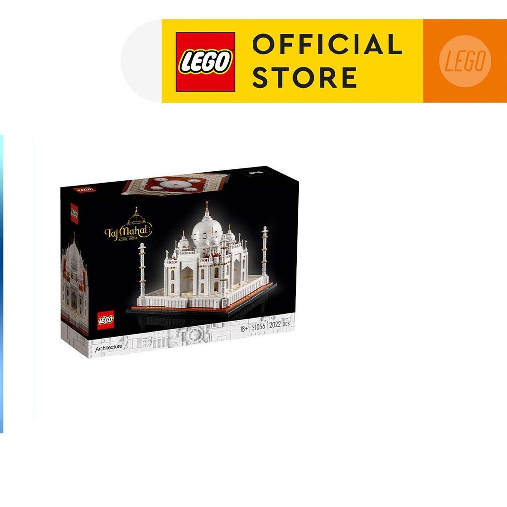 [Mã LIFEMC06DBAU giảm 50k đơn 350k] LEGO Architecture All 21056 Lâu Đài Taj Mahal (2022 chi tiết)