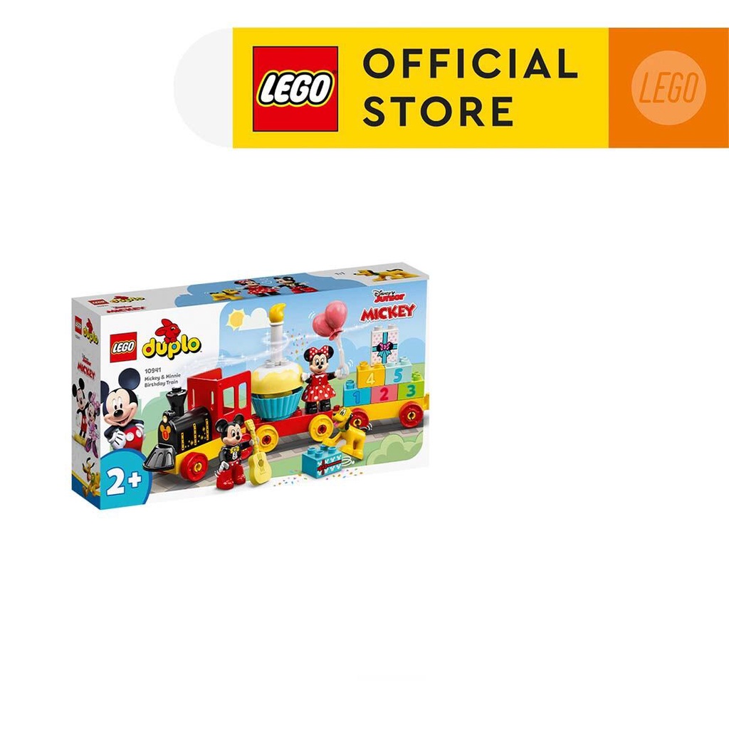 LEGO DUPLO 10941 Đoàn Tàu Sinh Nhật Của Mickey & Minnie ( 22 Chi tiết) Đồ chơi lắp ráp