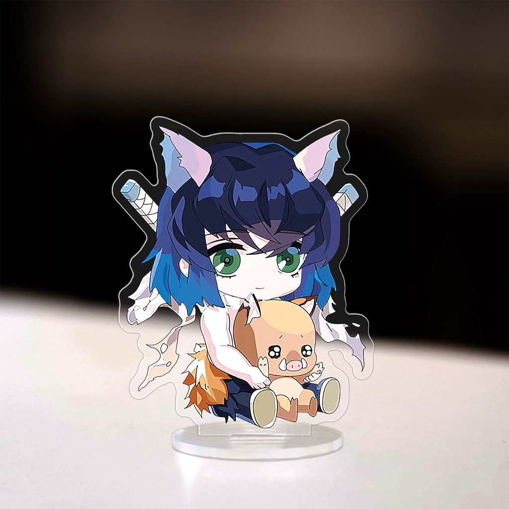 Mô hình Standee anime Kimetsu no Yaiba chibi Tanjiro Zenitsu Nezuko ...