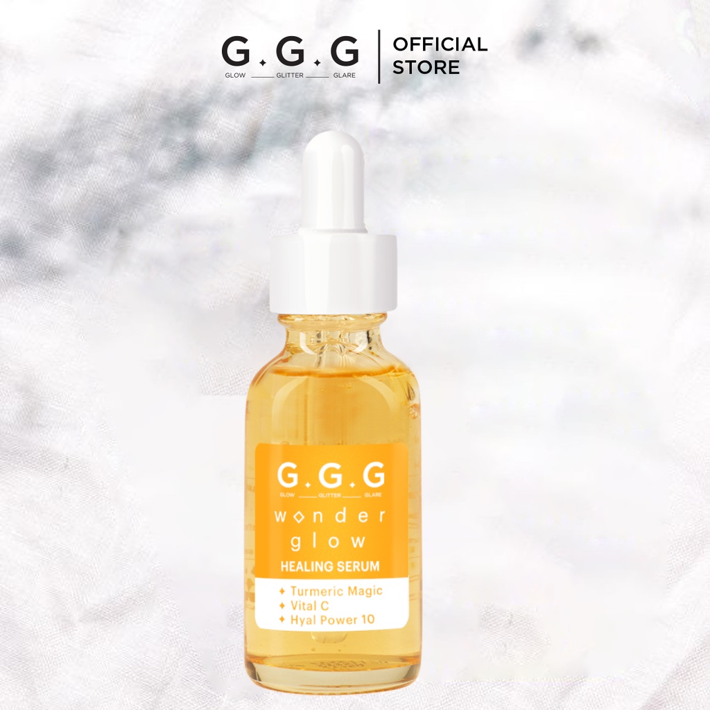 Tinh Chất Vitamin C & Nghệ Mờ Thâm Ngừa Mụn GGG Wonder Glow Healing 30ml